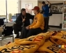 2010 Olympic Gold Medalist Jon Montgomery stops by Right to Play Lounge furnished by Home Reworks